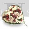 Cœur de fleurs pour le deuil