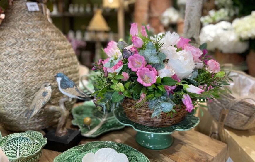 Exemple de composition florale pour la Fête des Mères