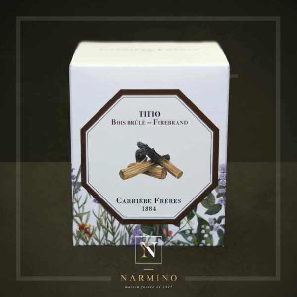 Bougie Carrière Frères senteur Bois Brûlé