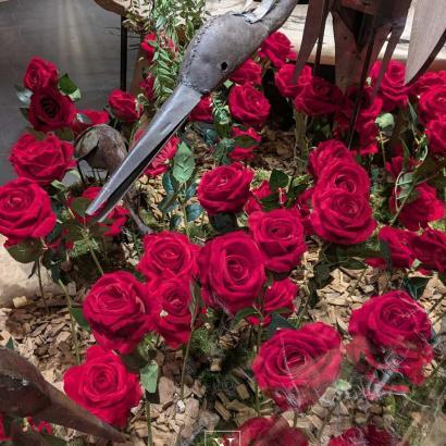 La Saint-Valentin chez Narmino, confection et livraison de fleurs et bouquets à Monaco